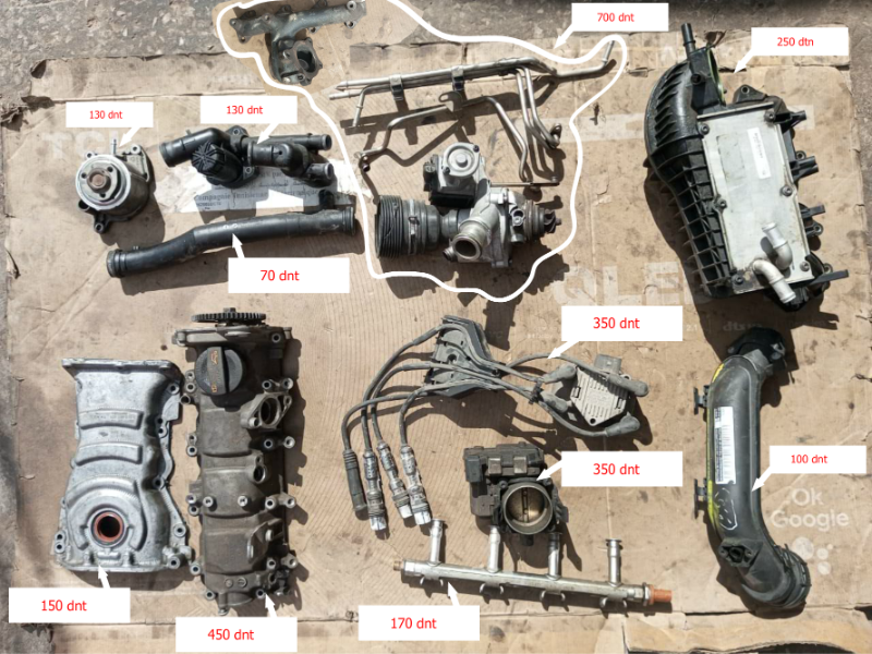 Pièces d'origine pour moteur Audi A1 TFSI - Image de l'annonce