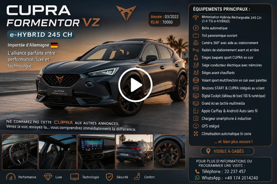 CUPRA Cupra Formentor 2022