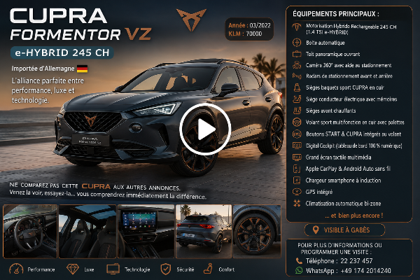 CUPRA Cupra Formentor VZ Sport 🔥