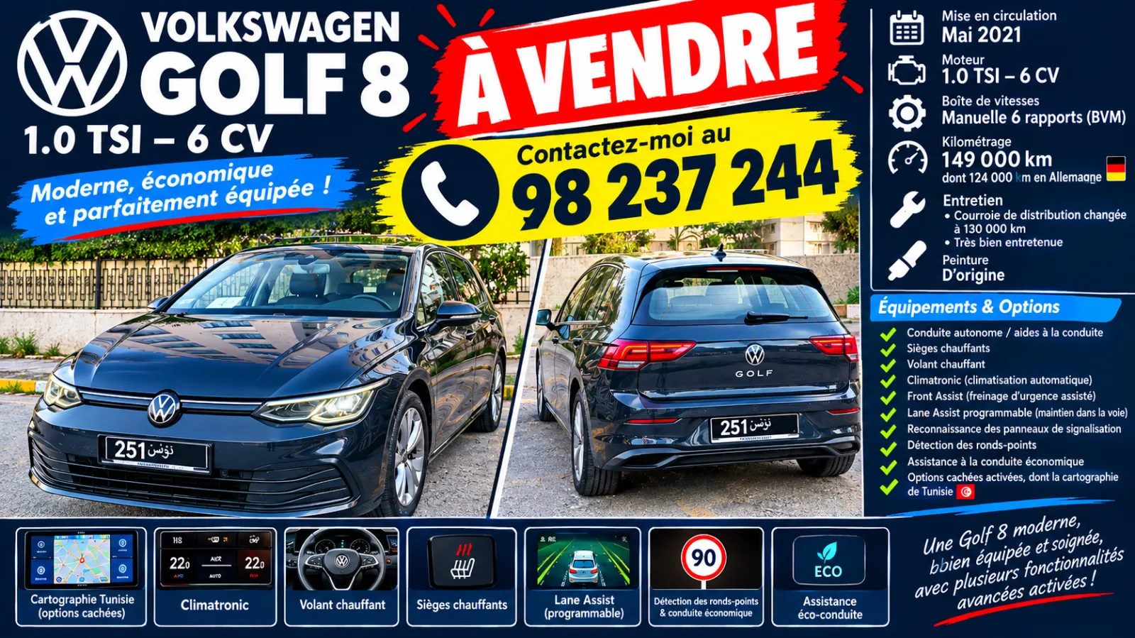 Volkswagen Golf 8 2021